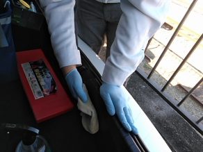 トヨタレンタリース鳥羽駅前店 車両除菌抗菌処理