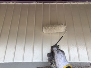 伊賀市　和風建築に馴染む艶を抑えた外壁塗装 倉庫塗装