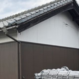 伊賀市　和風建築に馴染む艶を抑えた外壁塗装 倉庫塗装