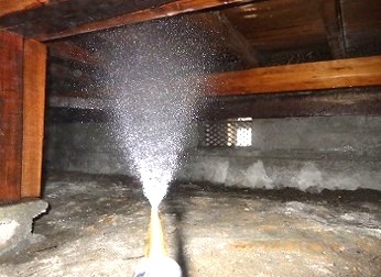 【津市】湿気対策工事