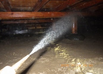 【津市】シロアリ対策・湿気対策工事